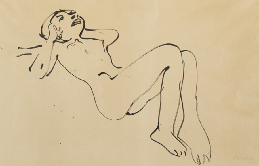 Reclining Girl