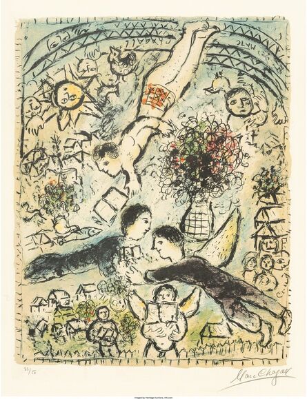 Marc Chagall, ‘Le ciel’, 1984