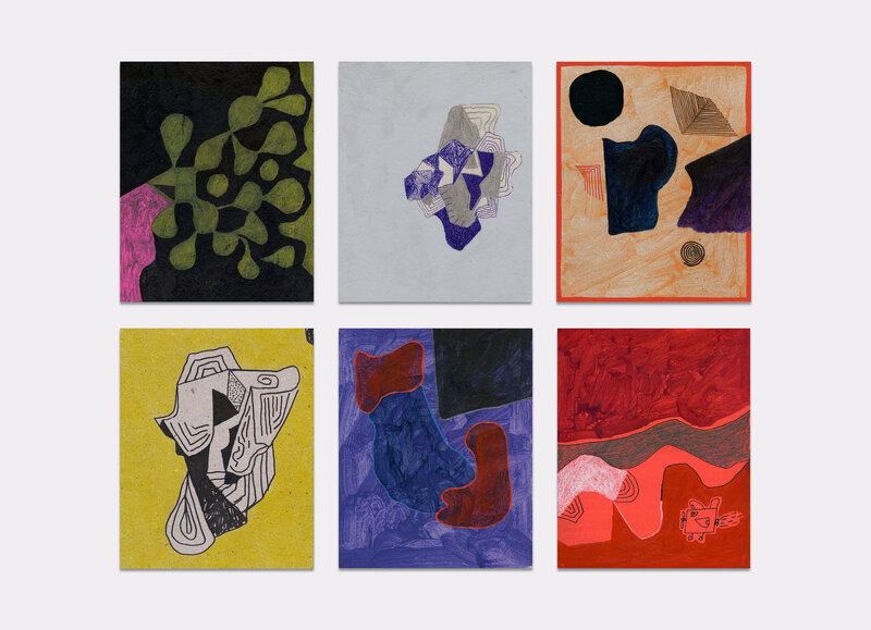 Antonio Malta Campos, ‘Misturinhas’, 2019, Painting, Mixed-midia on cardboard, Simões de Assis