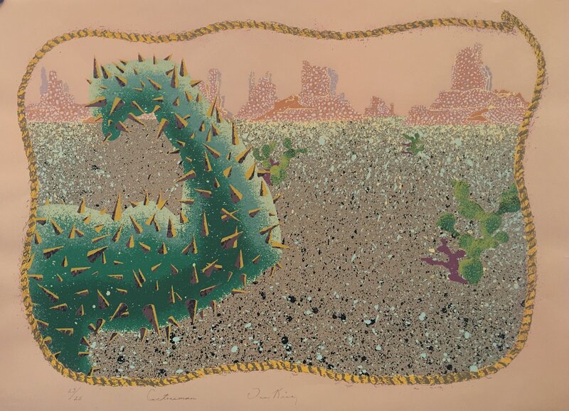 Dan Kiacz, ‘Cactusman’, Unknown, Print, Serigraph, JRB Art at The Elms
