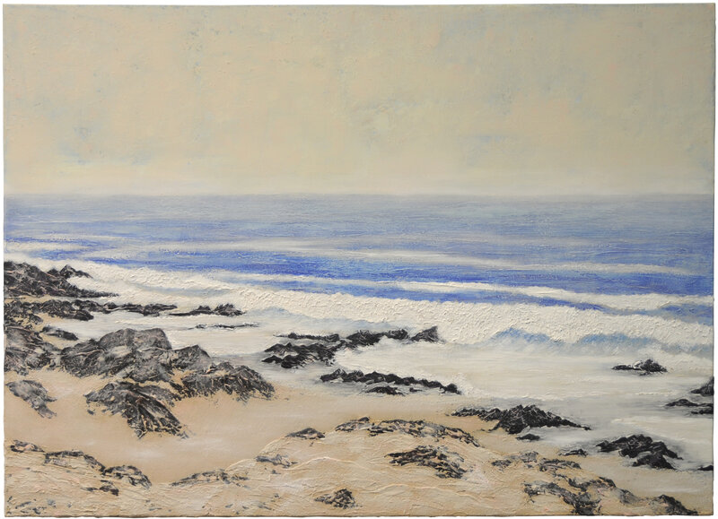 Wulf Winckelmann, ‘Isla Negra (In memoriam Pablo Neruda) (#1073) ’, 2014, Painting, Mixed technique on canvas, Galerie Barbara von Stechow