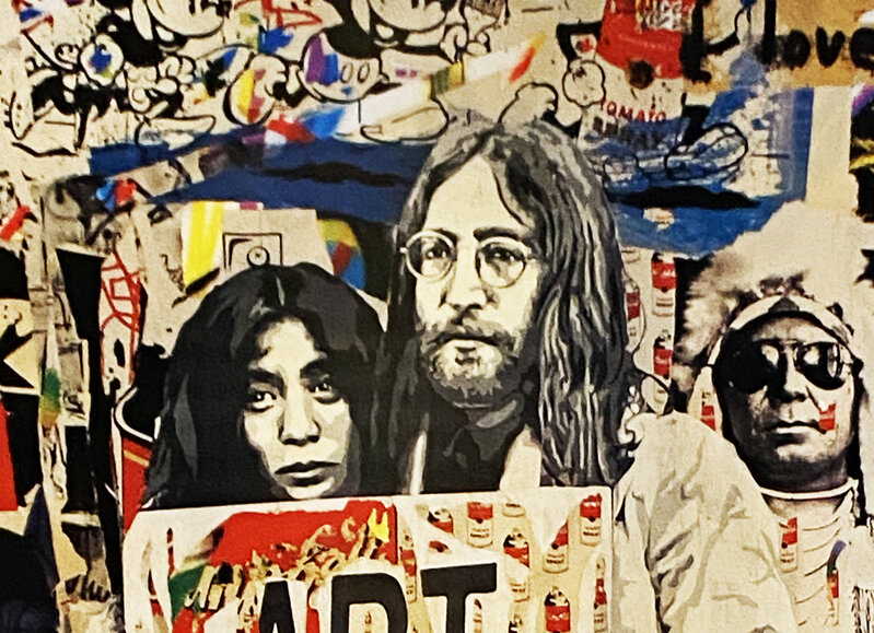 Mr. Brainwash, ‘'Art is Over (Here)'’, 2010, Print, Offset lithograph on satin poster paper., Signari Gallery