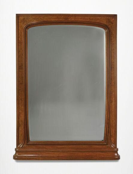 Attributed to Eugène Gaillard, ‘A wall mirror’, circa 1910