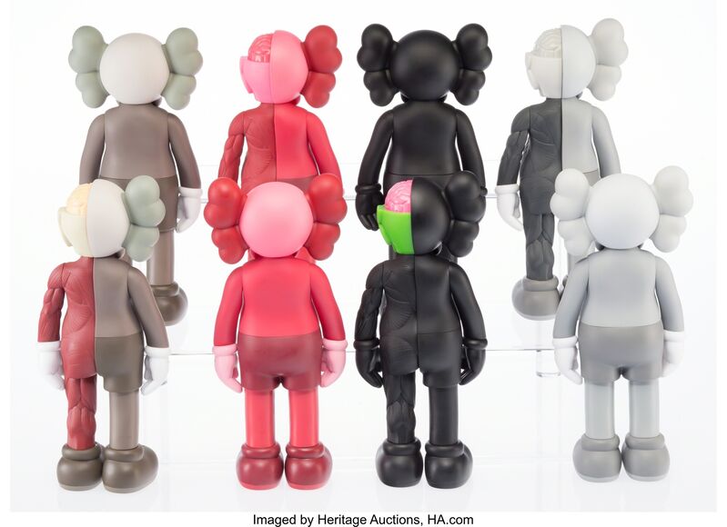 KAWS, ‘KAWS Companion (Open Edition) (set of eight)’, 2016, Other, Painted cast vinyl, Heritage Auctions