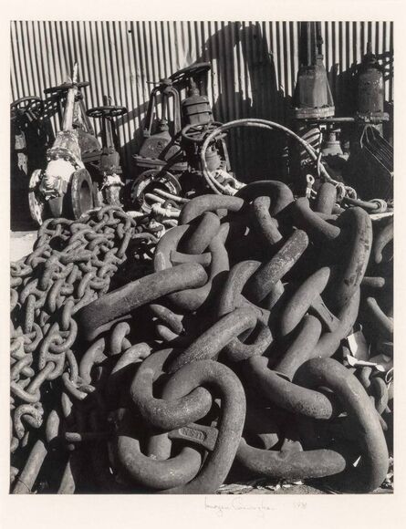 Imogen Cunningham, ‘Junk-Oakland Waterfront’, 1933