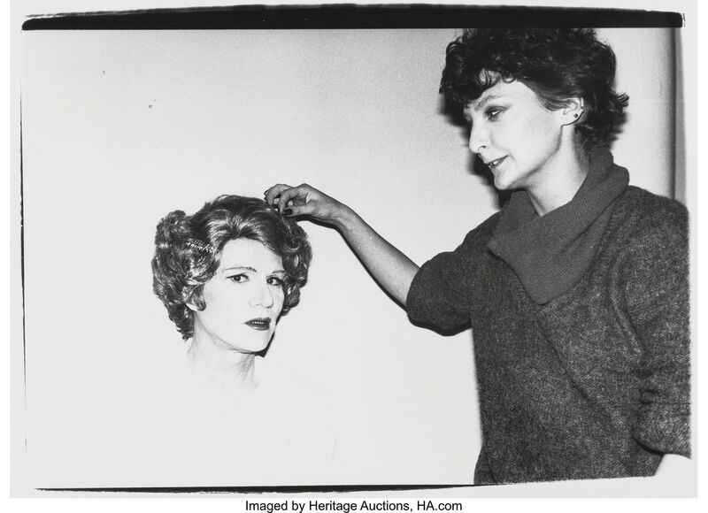 Andy Warhol, ‘Andy Warhol in Drag’, 1980, Photography, Gelatin silver, Heritage Auctions