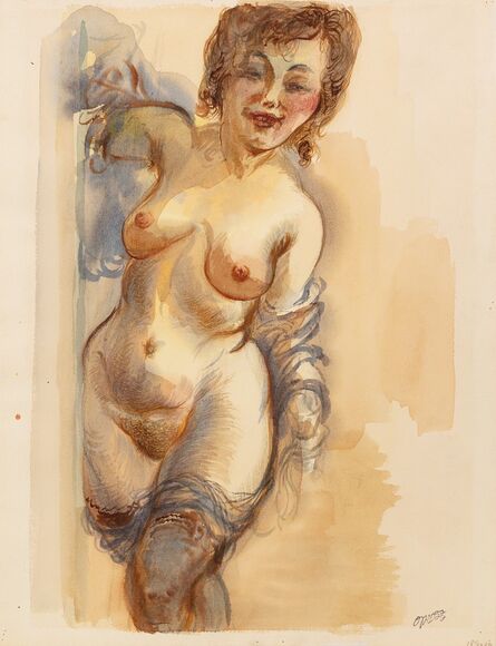 George Grosz, ‘Nude’, 1939
