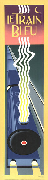 Michael Doret, ‘Le Train Bleu’, 1982
