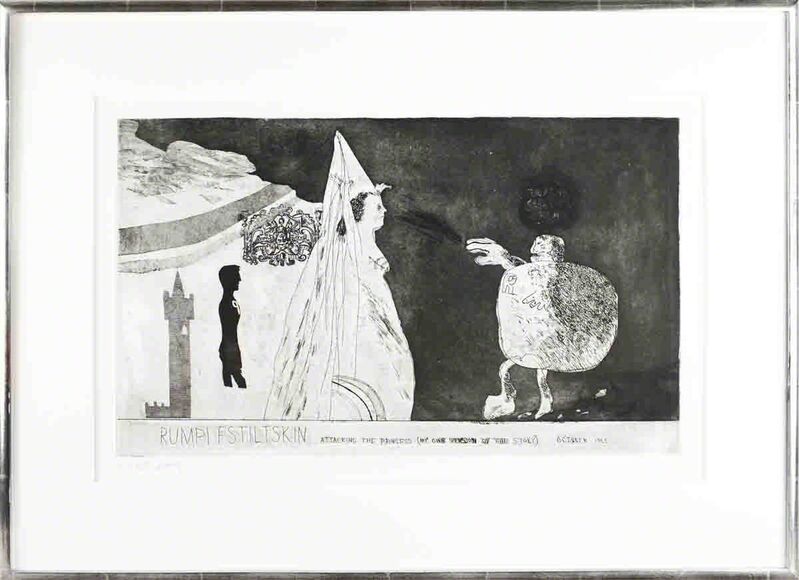 David Hockney, ‘Rumpelstiltskin’, 1962, Print, Etching, ArtWise