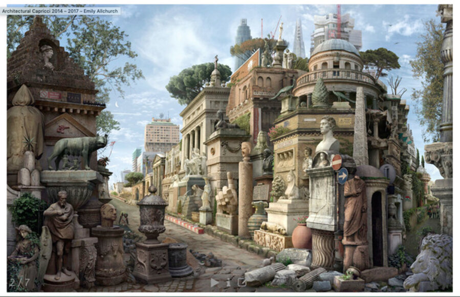 Sic Transit Gloria Mundi (After Piranesi)