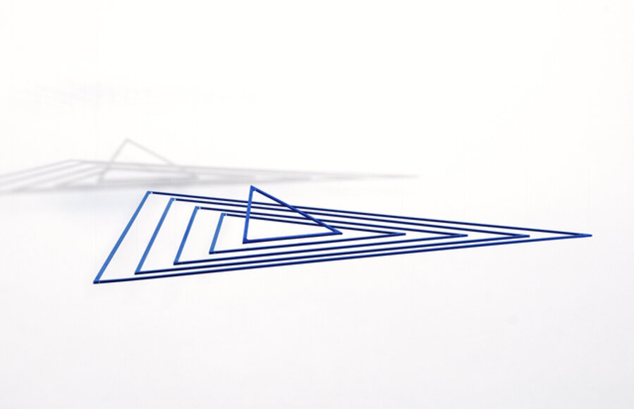 Trianguconcéntricos Alu Bleu