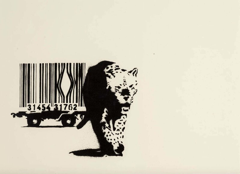 Banksy, ‘Barcode - Signed’, 2003, Print, Screen print on paper, Hang-Up Gallery