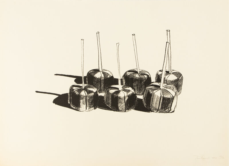 Wayne Thiebaud, ‘Suckers State I’, 1968, Print, Lithograph on Rives BFK, Freeman's | Hindman