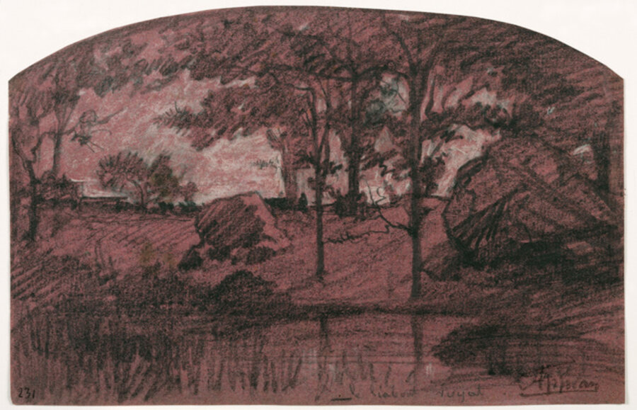 A Wooded Landscape.