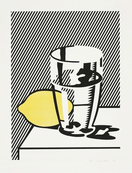 Roy Lichtenstein, ‘Untitled (Still Life with Lemon and Glass), from For Meyer Schapiro’, 1974
