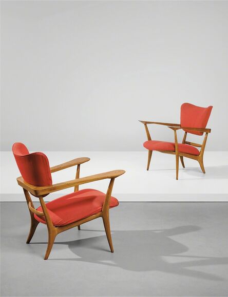 Ico Parisi, ‘Pair of rare armchairs’, circa 1947