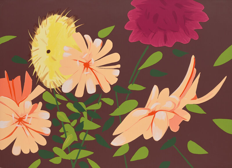 Alex Katz, ‘Late Summer Flowers’, 2013, Print, Screenprint in colours, on 4-ply Museum Board, the full sheet., Phillips