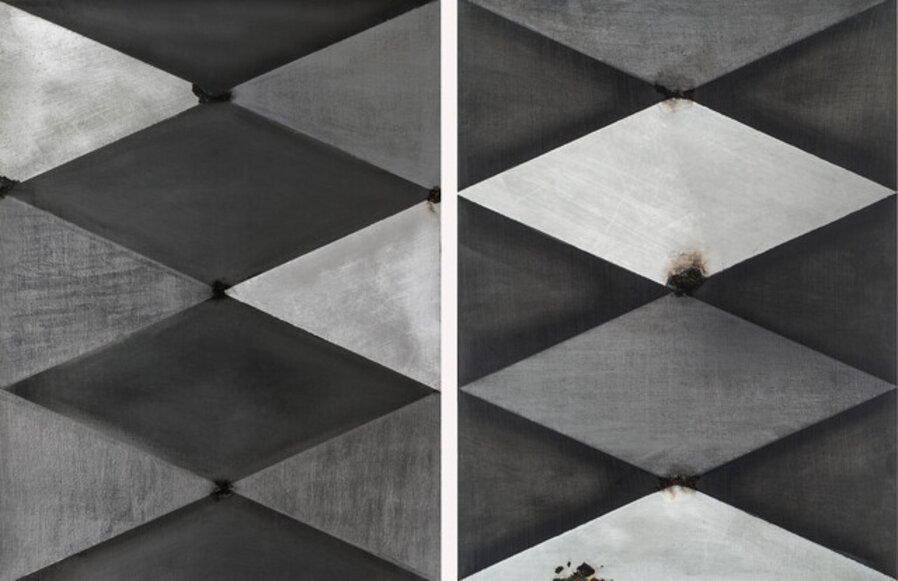 Ag-C #33 (diptych)