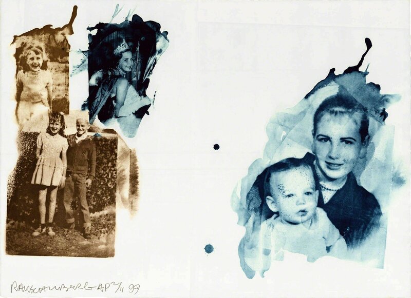 Robert Rauschenberg, ‘Bubba's Sister’, 1999, Print, Intaglio in three colors with photogravure, Eckert Fine Art