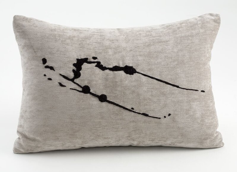 Miguel Cisterna, ‘Hand-embroidered Pillow’, 2016, Design/Decorative Art, Hand-embroidered, Maison Gerard