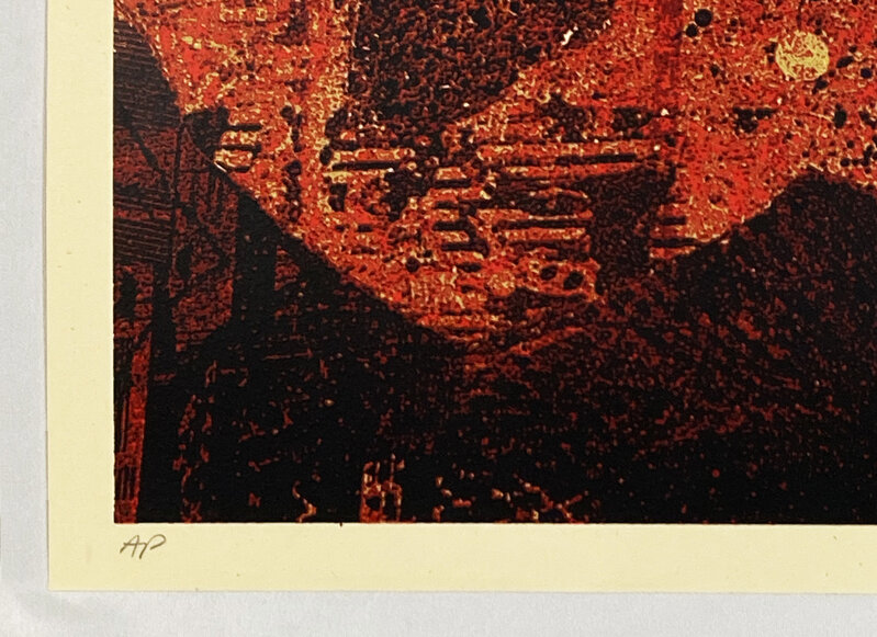 Shepard Fairey, ‘'Keep it Underground'’, 2015, Print, Screen print on cream, Speckletone fine art paper., Signari Gallery