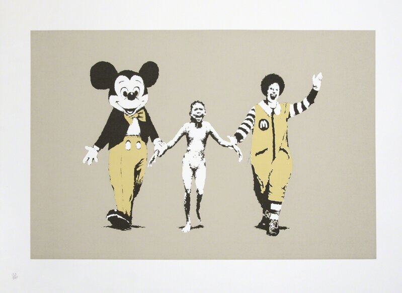 Banksy, ‘Napalm’, 2004, Print, Screenprint on paper, Julien's Auctions