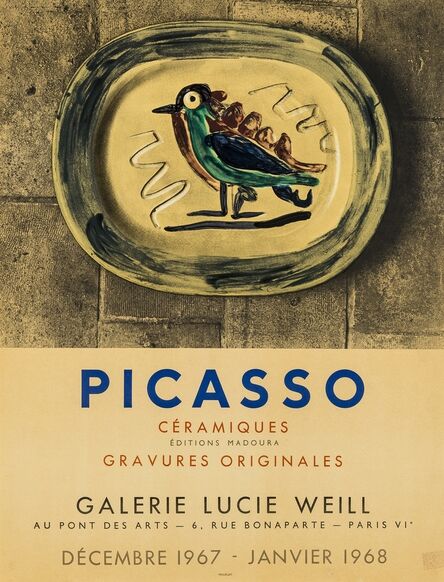 After Pablo Picasso, ‘A poster for Picasso Ceramiques (CZW 219)’, 1967