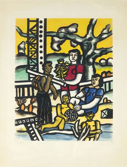 Fernand Léger, ‘Le campeur’