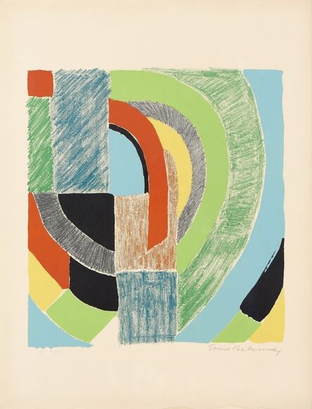 Sonia Delaunay, ‘Lamelles’, 1971