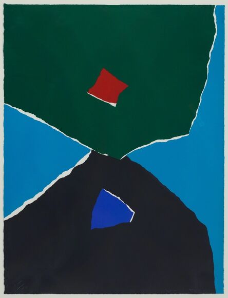Emerson Woelffer, ‘Portrait of Max Ernst’, 1970