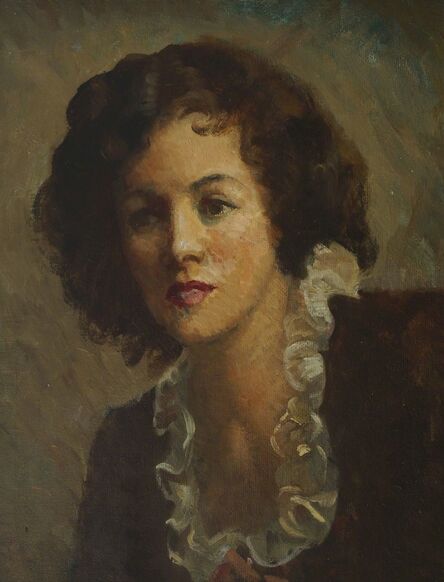 Imre Goth, ‘Portrait of the actress Zarah Leander’