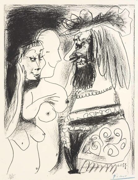 Pablo Picasso, ‘LE VIEUX ROI (B. 869)’, 1959