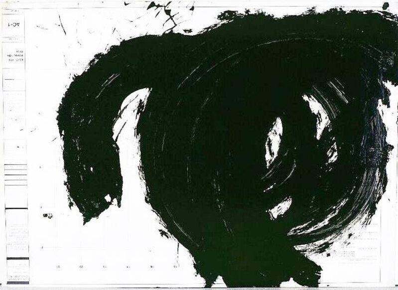 Aldo Tambellini, ‘from Black Energy Suspended Series’, 1989, Print, Archival Giclee print, CASANOVA