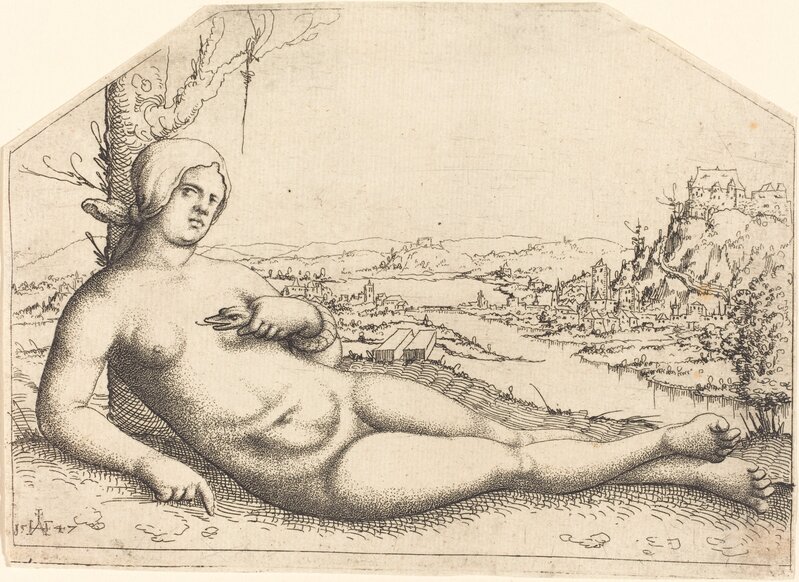 Augustin Hirschvogel, ‘Death of Cleopatra’, 1547, Print, Etching, National Gallery of Art, Washington, D.C.