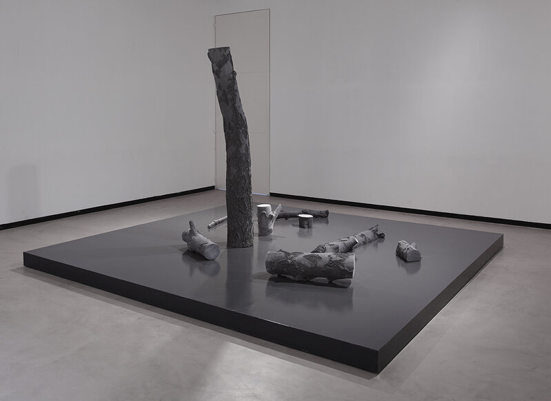 Axel Antas, ‘Study of a tree in grey’, 2019, Sculpture, Jesmonite, Galleria Heino