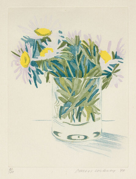 David Hockney, ‘Marguerites’, 1973