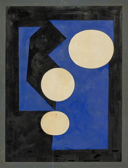 Victor Vasarely, ‘Sauzon - B1’, 1952