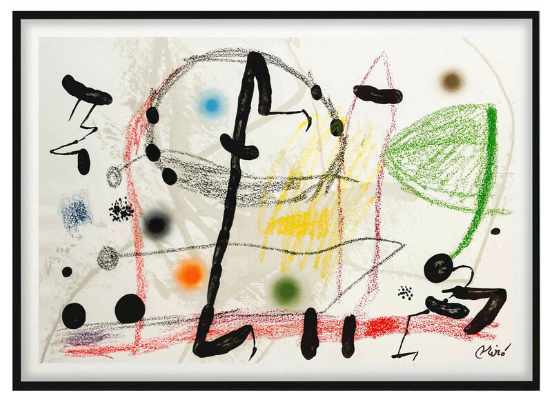 Joan Miró, ‘Maravillas con Variacones en El Jardin de Miró’, 1975, Print, Lithograph on Arches paper, Nikola Rukaj Gallery