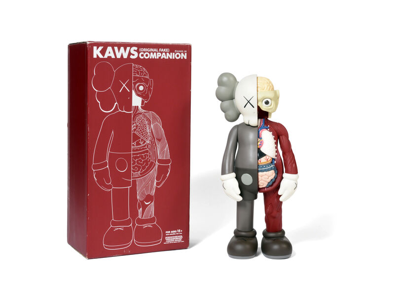 KAWS, ‘ORIGINALFAKE COMPANION ( (Brown)’, 2006, Sculpture, Painted cast vinyl, DIGARD AUCTION