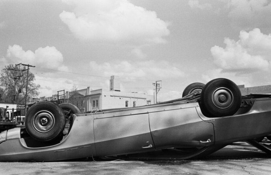 Upside Down Car