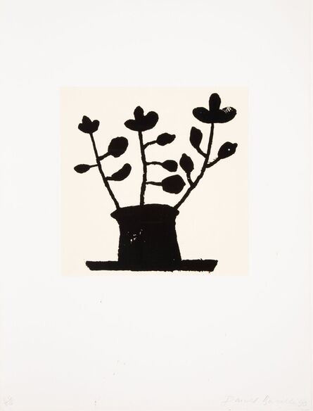 Donald Baechler, ‘Untitled, from Flowers and Trees (For Klaus Whitman)’, 1990
