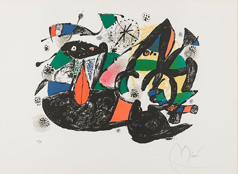 Joan Miró, ‘Untitled’, Print, Lithograph in colors, Rago/Wright/LAMA