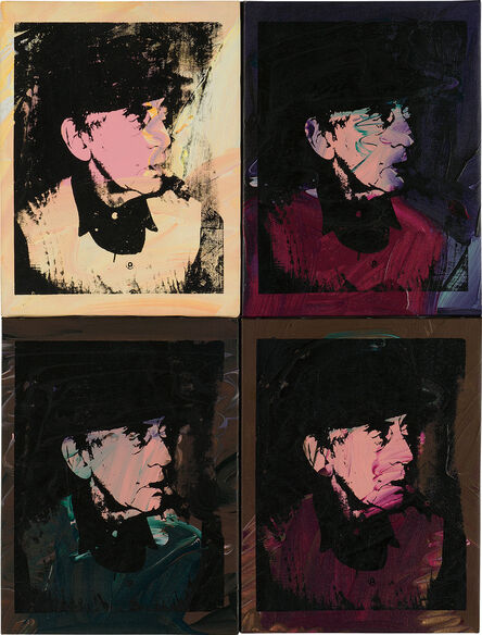 Andy Warhol, ‘Four works: (i-iv) Man Ray’, 1974