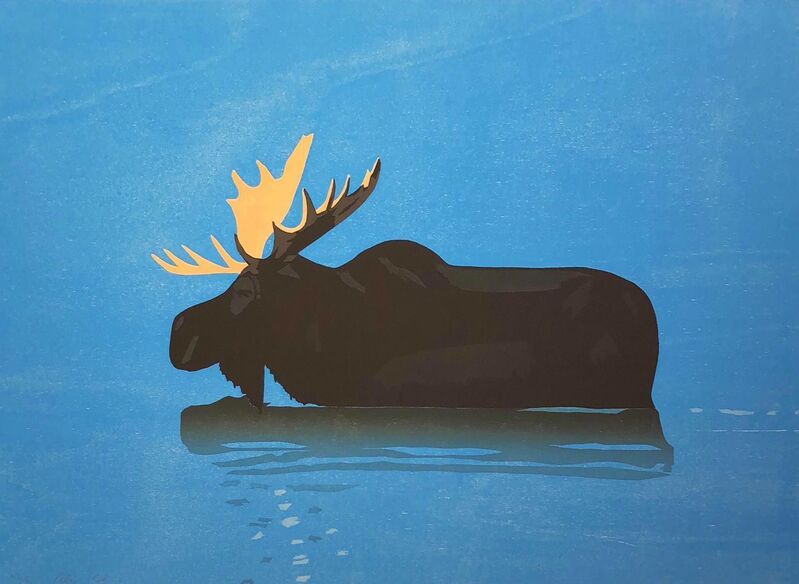 Alex Katz, ‘Moose’, 2013, Print, Woodcut, Hamilton-Selway Fine Art Gallery Auction
