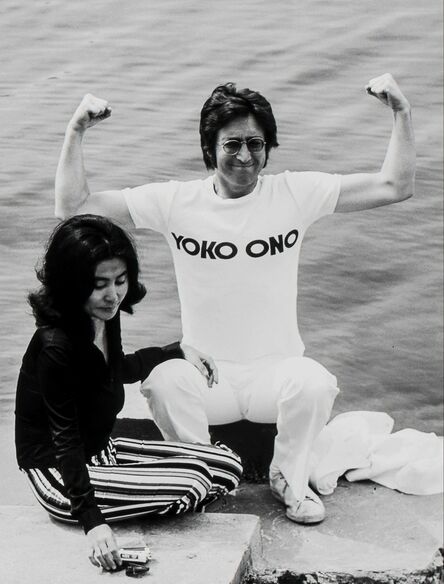 Jean-Pierre Fizet, ‘John Lennon and Yoko Ono, Cannes’, 1971