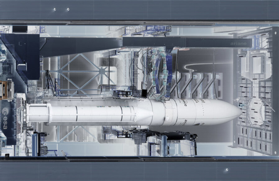 space launcher - outer space