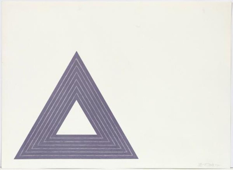 Frank Stella, ‘Leo Castelli’, 1972, Print, Lithograph, Caviar20