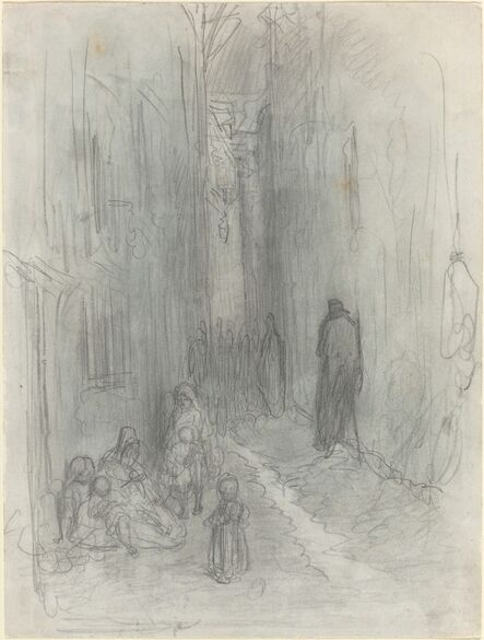 Gustave Doré, ‘A Backstreet in London’, 1868