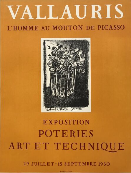 Pablo Picasso, ‘l'Homme au Mouton de Picasso - Vallauris’, 1950