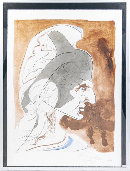 Salvador Dalí, ‘Condottiere, Hommage à Leonardo.’, 1974